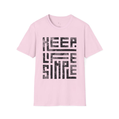 Keep Life Simple - Founder's Philosophy Tee