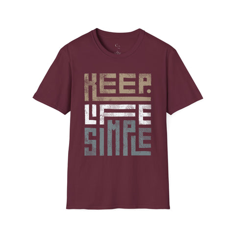 Keep Life Simple - Founder's Philosophy Tee