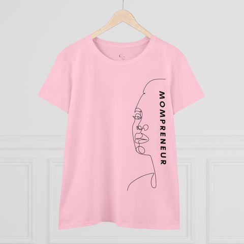 Minimalist Muse - Abstract Mompreneur Tee