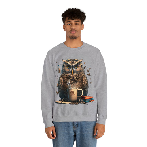 Programming with an Owl's-eye View Unisex Heavy Blend Crewneck Sweatshirt