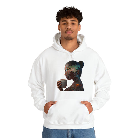 A Cup of Chai & Excellence Unisex Heavy Blend Hooded Sweatshirt