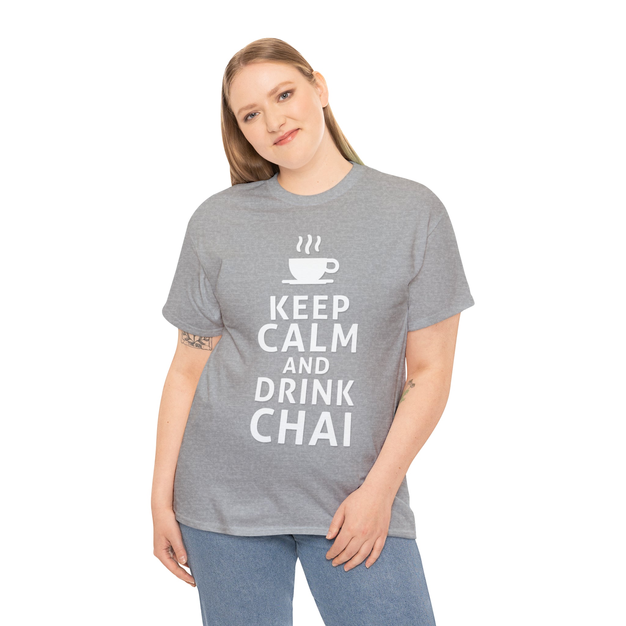 Keep Calm and Drink Chai T-Shirt Designs by C&C