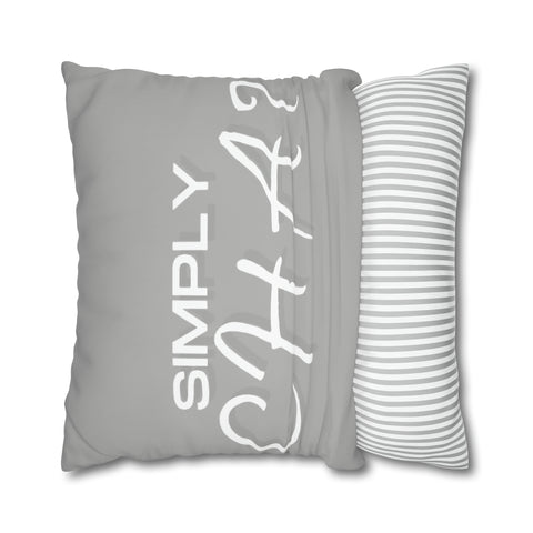 Simply Chai Spun Polyester Pillowcase