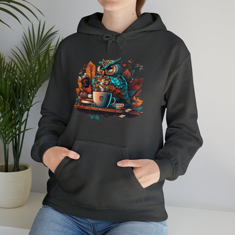 Power-up your Programming with the Fuel of Chai Unisex Heavy Blend Hooded Sweatshirt