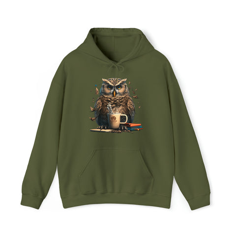 Programming with an Owl's-eye View Unisex Heavy Blend Hooded Sweatshirt