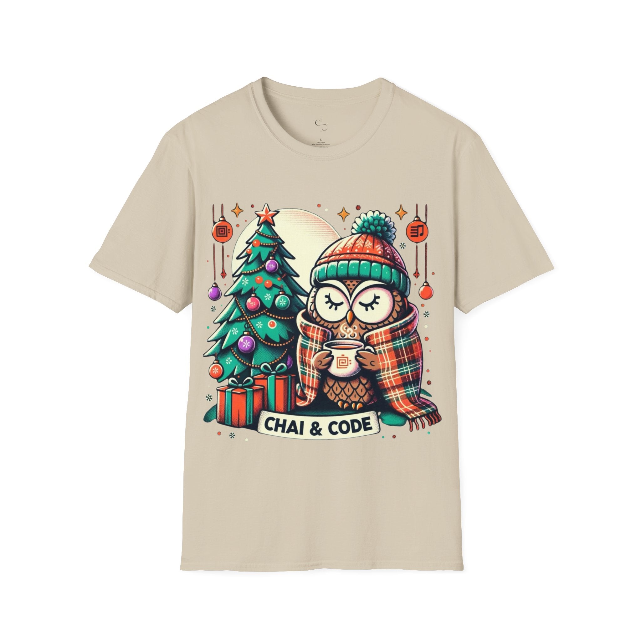 Festive Coder's Retreat Unisex Softstyle T-Shirt