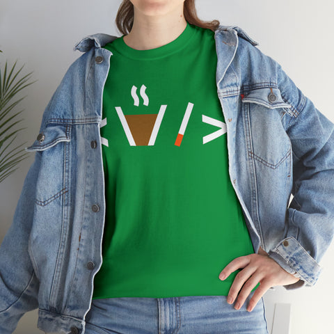 Coding Chai Sutta T-Shirt Design by C&C