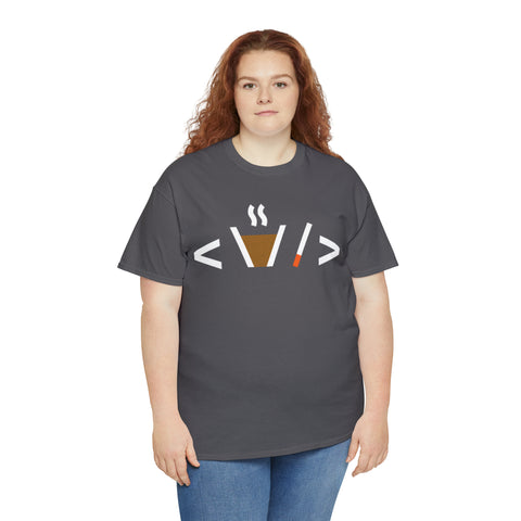 Coding Chai Sutta T-Shirt Design by C&C