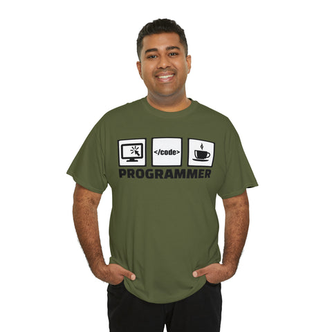 Chai Code Programmer T-Shirt Design by C&C