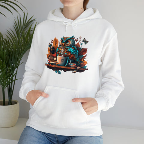 Power-up your Programming with the Fuel of Chai Unisex Heavy Blend Hooded Sweatshirt