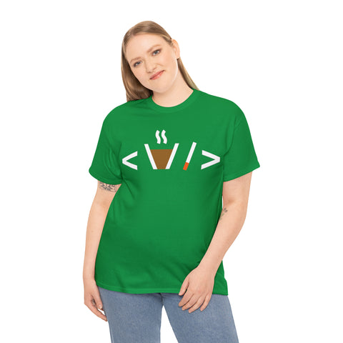 Coding Chai Sutta T-Shirt Design by C&C