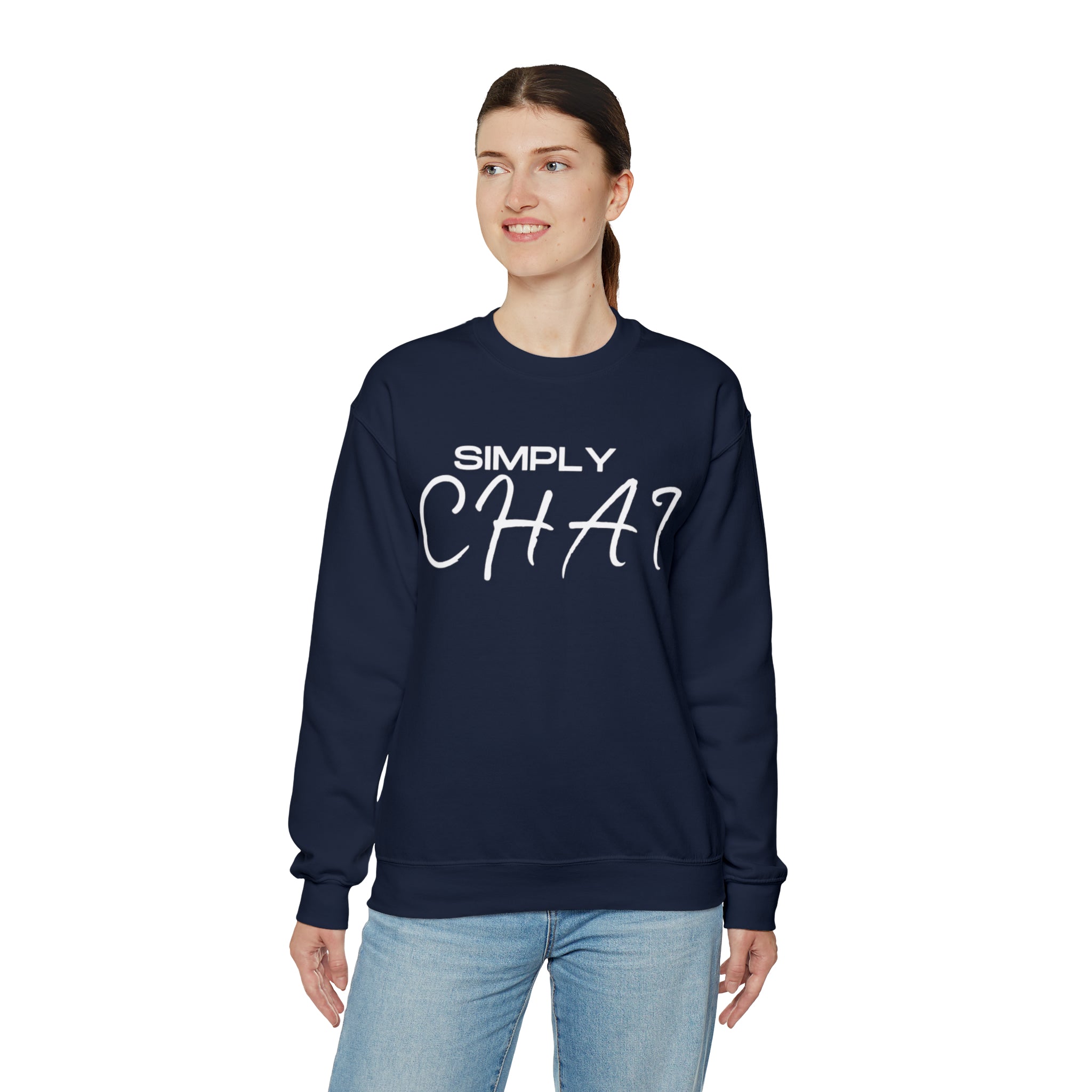 Simply Chai Unisex Heavy Blend Crewneck Sweatshirt