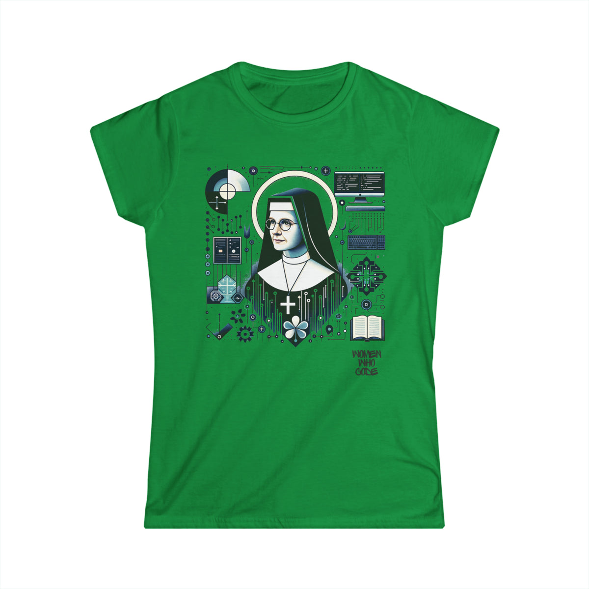 Divine Code Tee - Chai & Code's Sister Mary Tribute