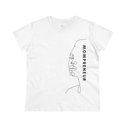 Minimalist Muse - Abstract Mompreneur Tee