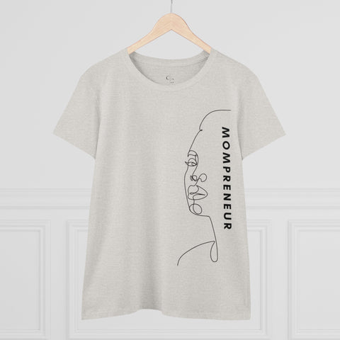 Minimalist Muse - Abstract Mompreneur Tee