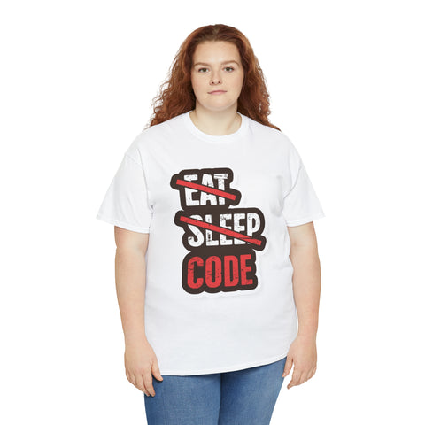 Eat Sleep Code T-Shirt Design by C&C