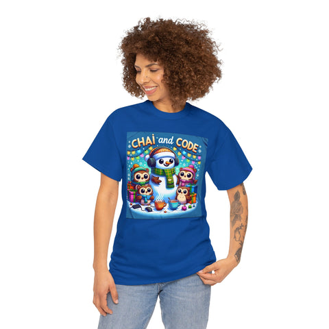 Snowman and Hooties T-Shirt Design by C&C