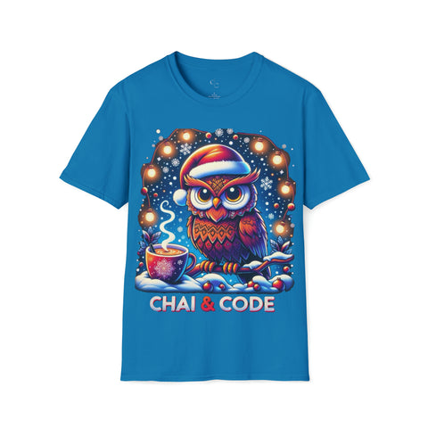 Yuletide Code & Chai Unisex Softstyle T-Shirt