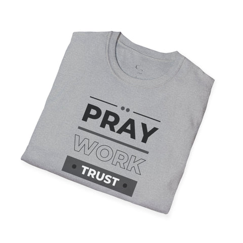 Divine Determination - Pray, Work, Trust God Founder's Tee