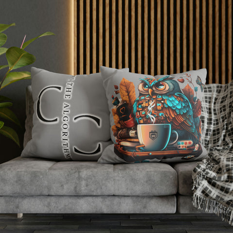 Power-up your Programming with the Fuel of Chai Spun Polyester Pillowcase