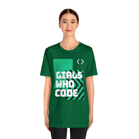 Code Siren Tee - Chai & Code's Green Byte Edition