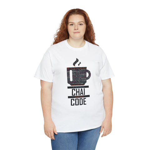 I Turn Chai into Code T-Shirt Design by C&C