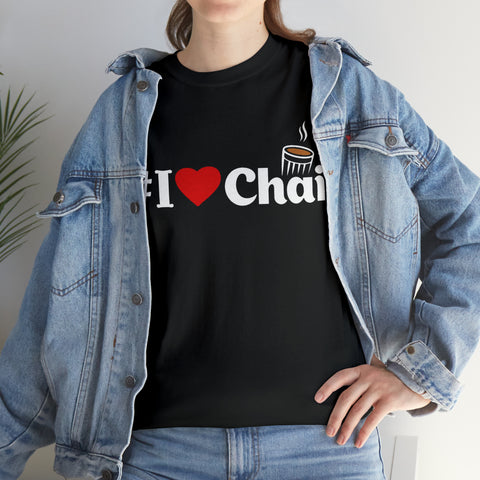 I Love Chai T-Shirt Design by C&C