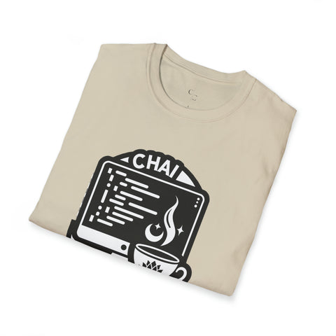 The Essence of Chai and Code Unisex Softstyle T-Shirt