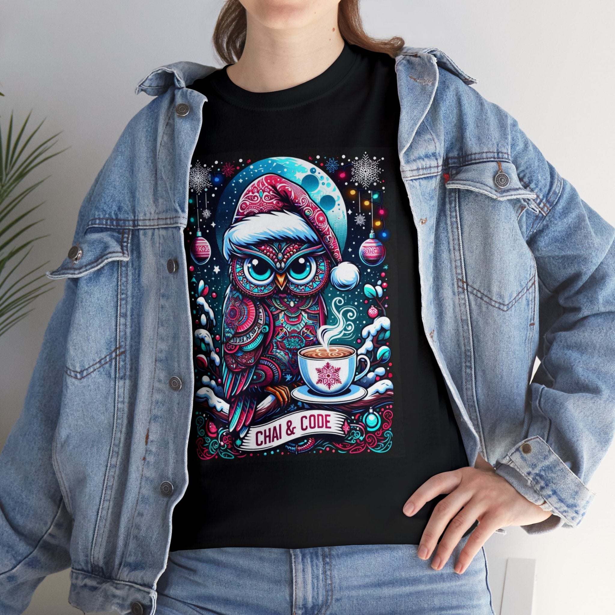 Christmas Hootie Santa T-Shirt Design by C&C