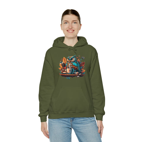 Power-up your Programming with the Fuel of Chai Unisex Heavy Blend Hooded Sweatshirt