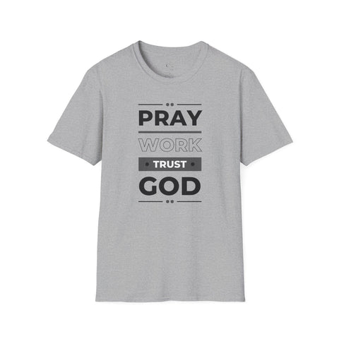 Divine Determination - Pray, Work, Trust God Founder's Tee