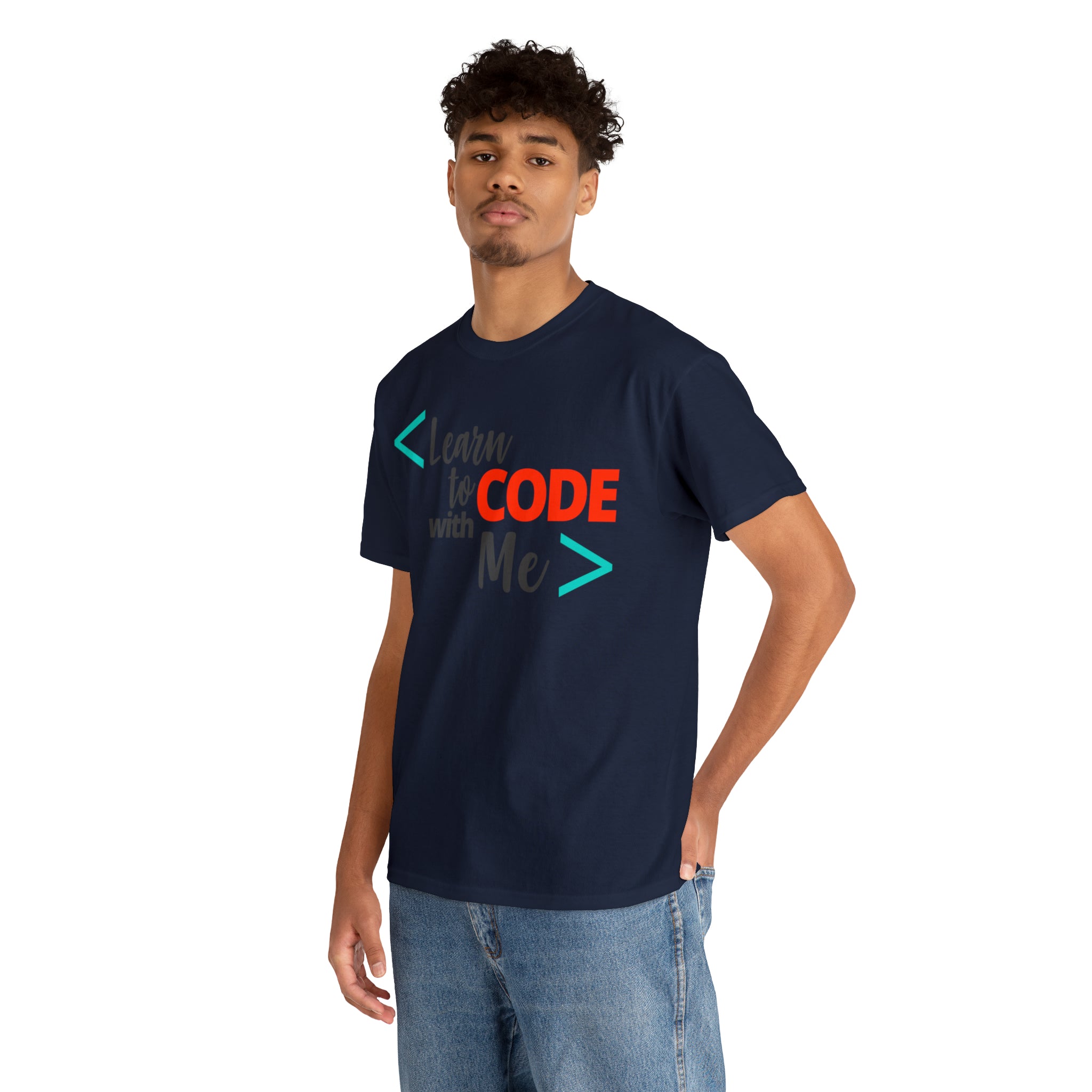 Learn to Code with Me T-Shirt Design by C&C