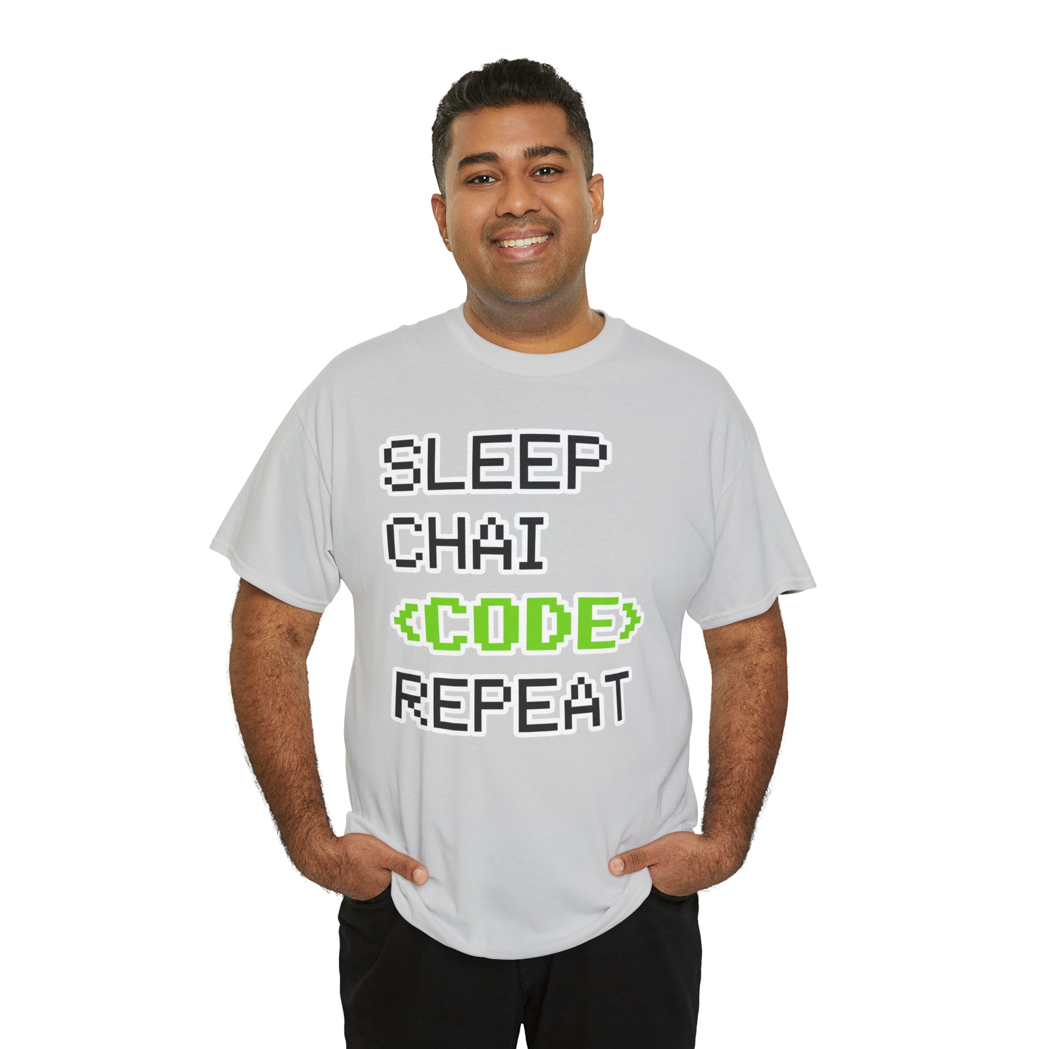 Sleep Chai Code Repeat T-Shirt Design by C&C