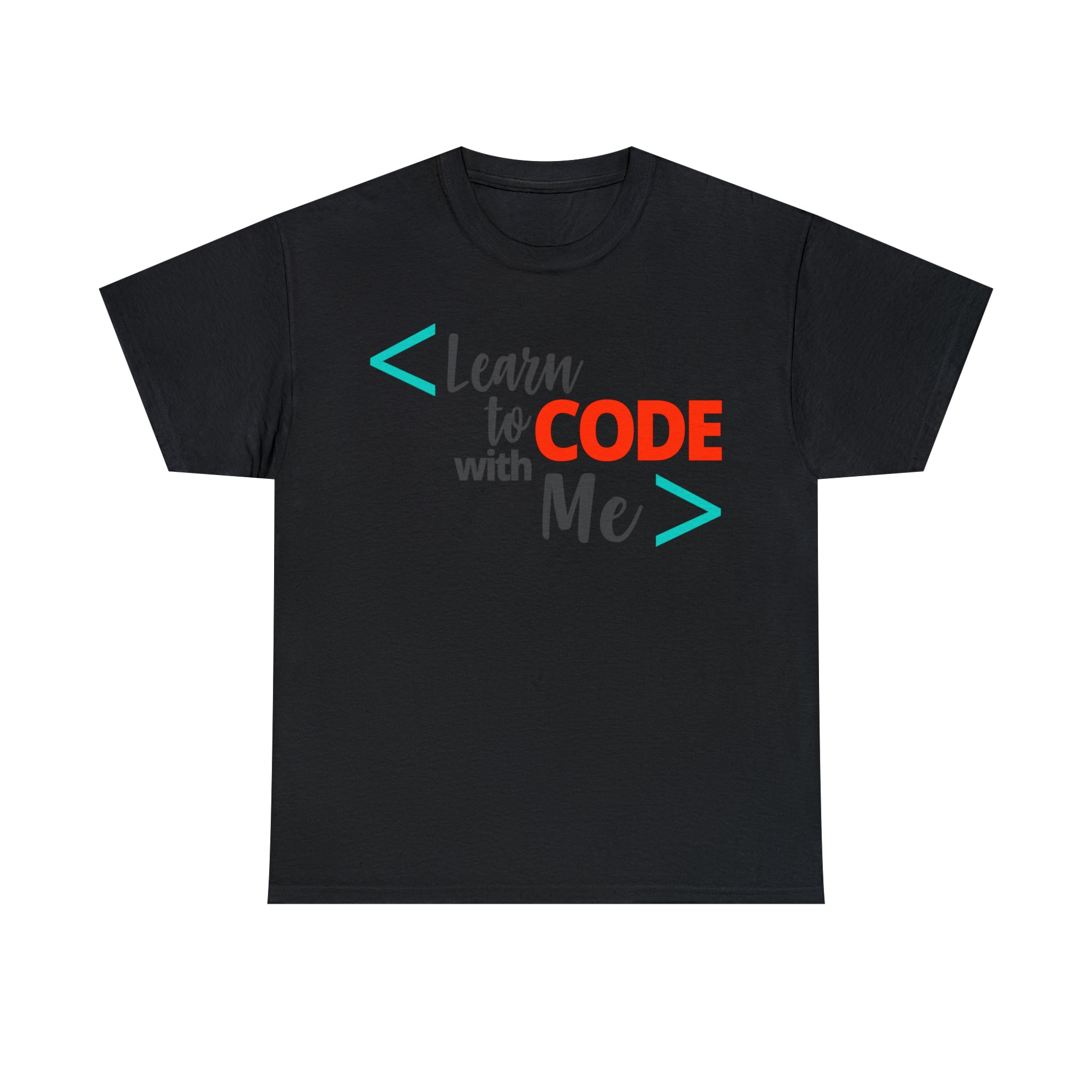 Learn to Code with Me T-Shirt Design by C&C