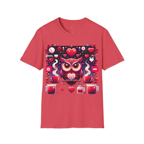Pixelated Passions - Chai and Code Love Collection Tee