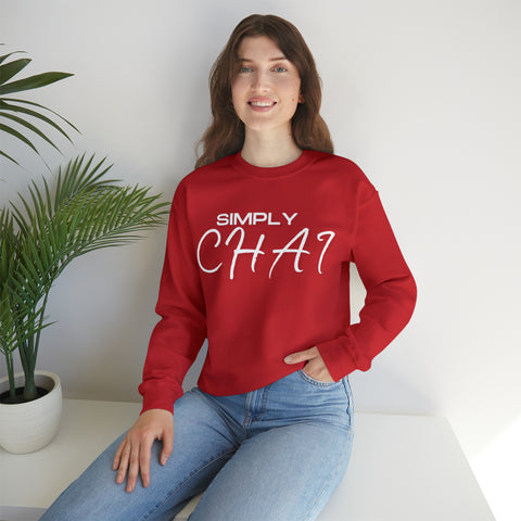 Simply Chai Unisex Heavy Blend Crewneck Sweatshirt
