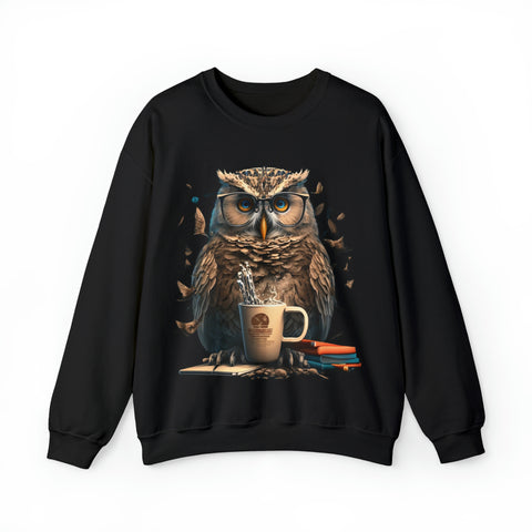 Programming with an Owl's-eye View Unisex Heavy Blend Crewneck Sweatshirt