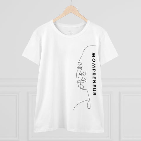 Minimalist Muse - Abstract Mompreneur Tee