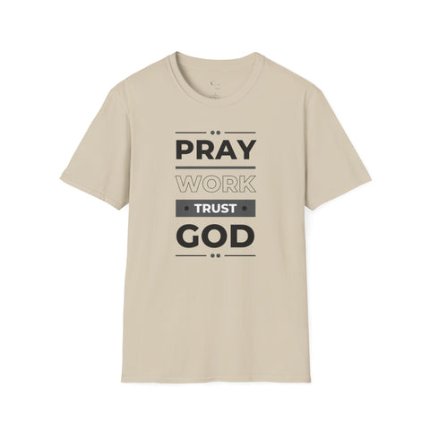 Divine Determination - Pray, Work, Trust God Founder's Tee