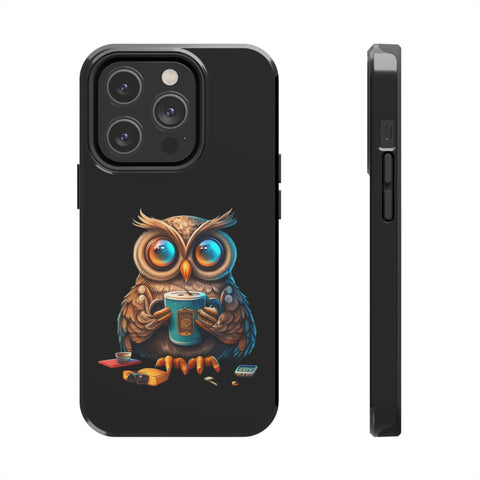 Chai & Code Owl II Tough Phone Cases for iPhone
