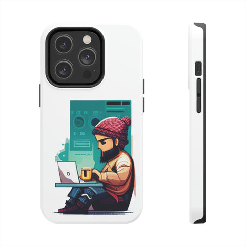 Couple Goals Guy Version Tough Phone Cases for iPhone