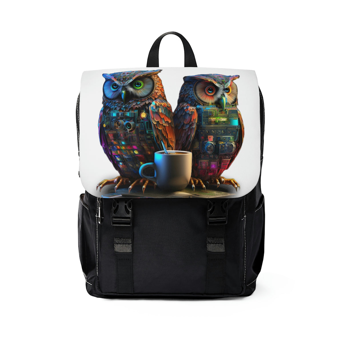 Tech and Togetherness Powered by Chai & Code Unisex Casual Shoulder Backpack