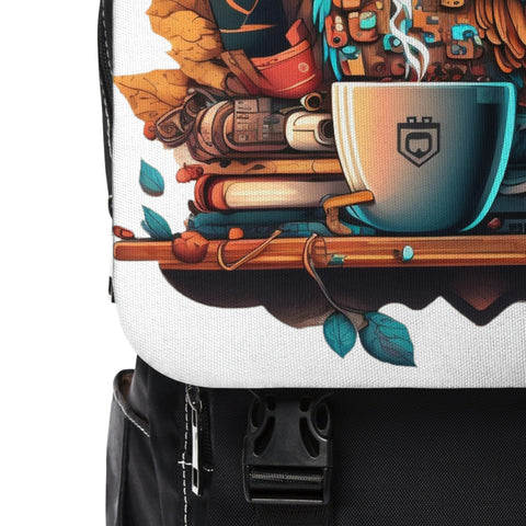 Power-up your Programming with the Fuel of Chai Unisex Casual Shoulder Backpack