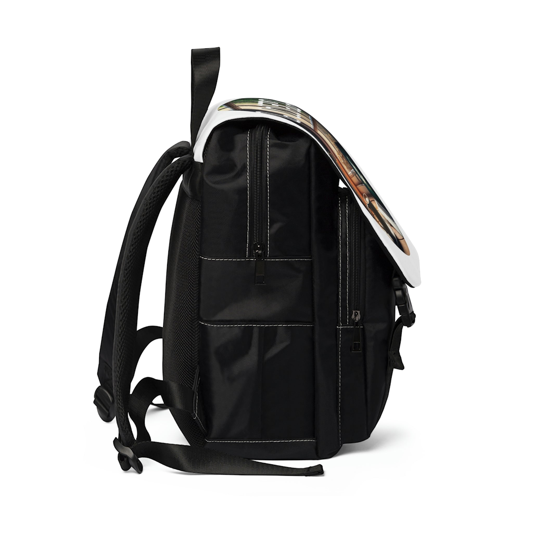I. WFH. ( I, Work From Home) Unisex Casual Shoulder Backpack